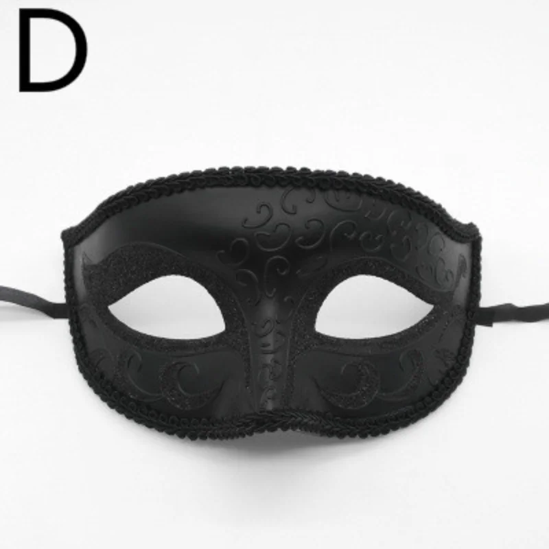 1 pz Sexy Ladies Masquerade Ball Mask maschera per gli occhi del partito veneziano Lace Up nuovo Costume di carnevale nero Sexy Party Decor