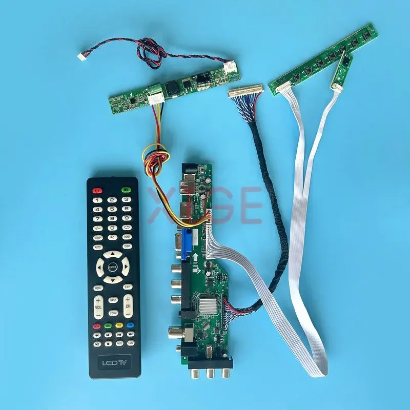 

Controller Board Fit LM238WF1 LM238WF2 LM238WF4 LM238WF5 USB+DHMI+VGA+AV 1920*1080 LCD Monitor 23.8" LVDS 30-Pin DVB Digital Kit