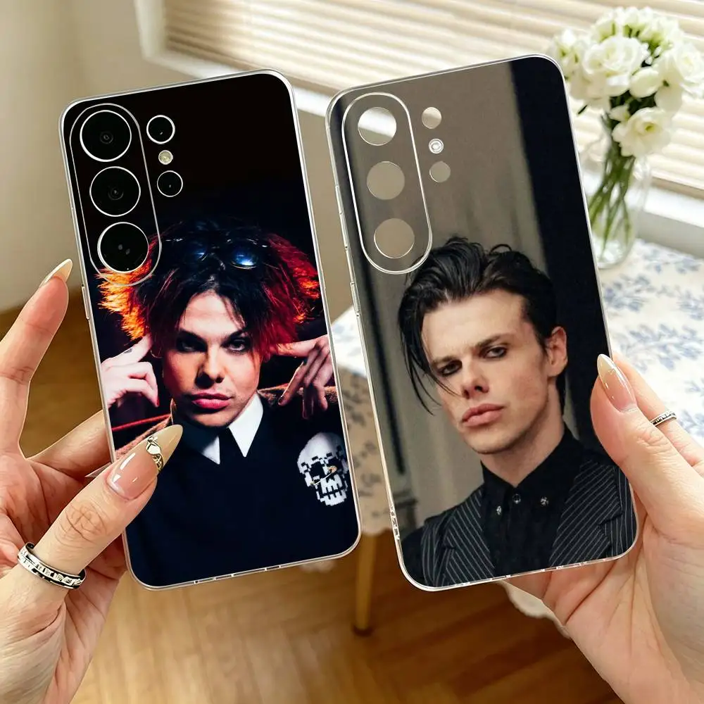 Yungblud Music Singer  Phone Case Transparent Silicone Soft For Samsung S25,S24,S21,S22,S23,S30,Ultra,S20,Plus,Fe