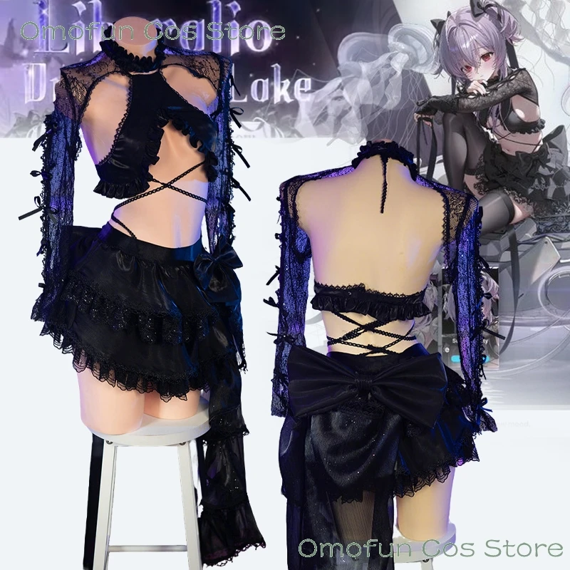 

Goddess Liberalio Dreaming Lake Cosplay Costumes Wig Niikkke Sexys Hot Lingerie Dressup Game Halloween Outfits Carnival Party