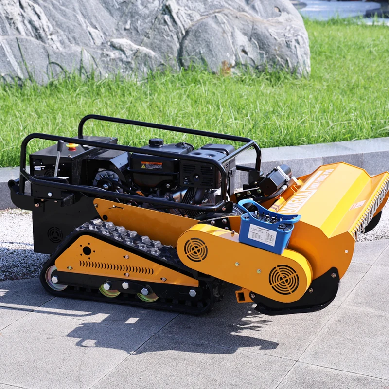 تخصيص الرائدة في الصناعة التحكم عن بعد جزازة flail جزازة التحكم عن بعد الأتمتة الذكية جزازة العشب الروبوتية #4