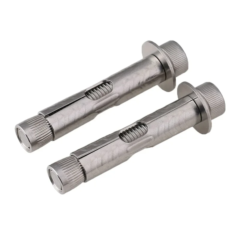 M6 M8 M10 M12 (مجموعة) 304 الفولاذ المقاوم للصدأ سداسية التوسع المسمار غاطسة مستديرة رئيس كأس داخلي رئيس مسدس توسيع الترباس