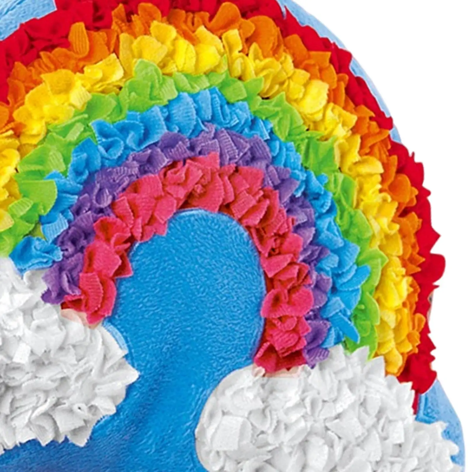 Fabric by Number Pillow Kit for Kids Kids Project Kits Fabric Poke Art Kits