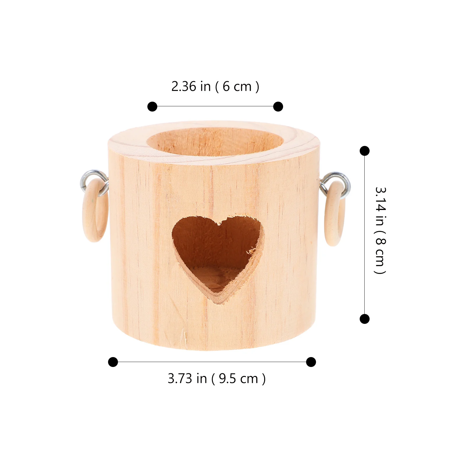 

Heart Shaped Wooden Holder for Tealight Table Centerpiece Decorative Stand Home Wedding Christmas Window Display