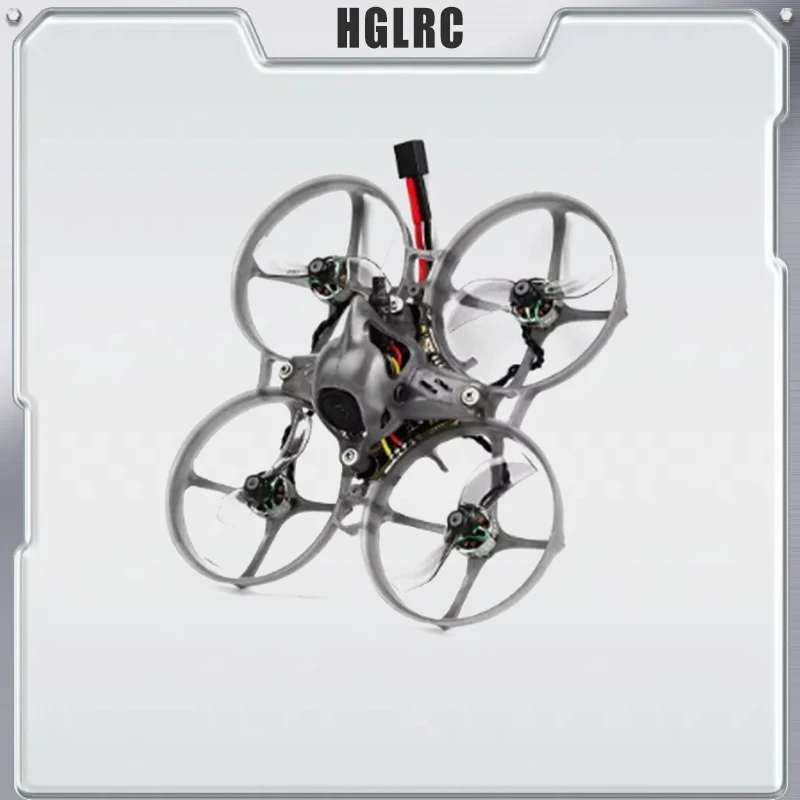 HGLRC Petrel 75Whoop V2 Brushless Motor Indoor FPV Drone Tinywhoop Quadcopter SPECTER 10A AIO 0802 21000KV for FPV Beginner