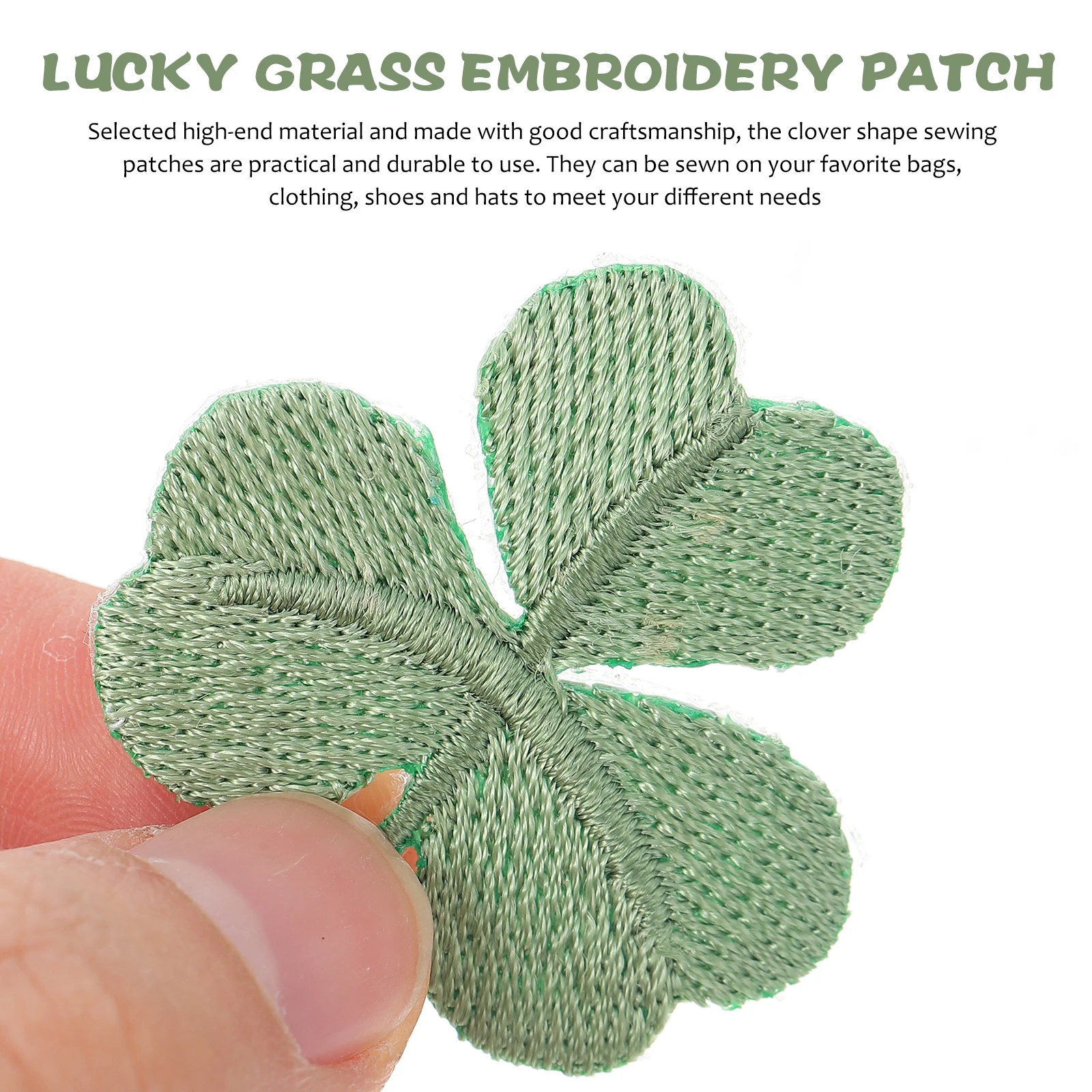 

15pcs Unique Shape Sewing Appliques Clothing Patches Embroidery Patches For Diy Repair Durable Soft Cloth Patch