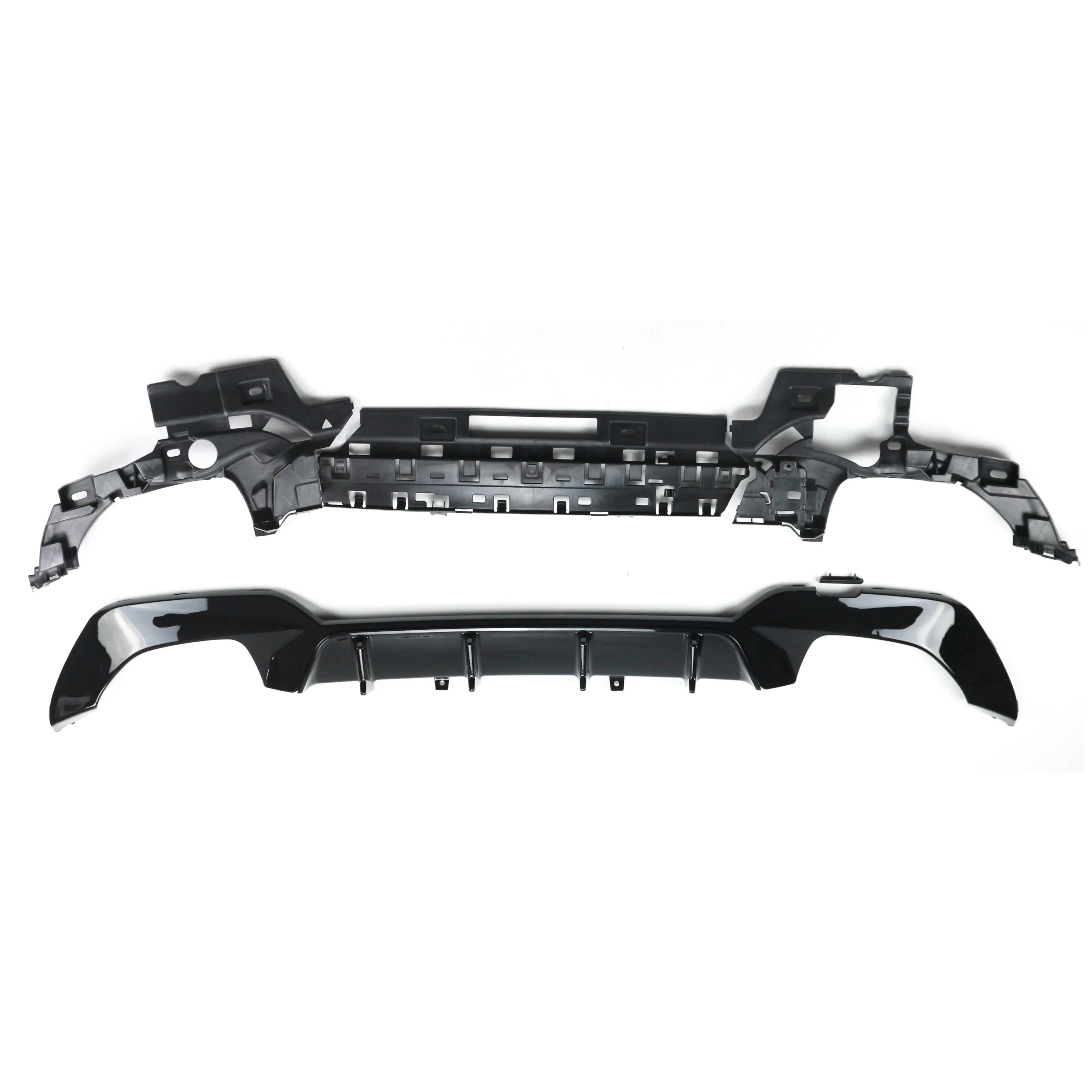 

Rear Bumper Lip Car Rear Bumper Spoiler Body Kit Gloss Black Rear Bumper Lip for B 3 Series MT Speed G20 G28 2020custom