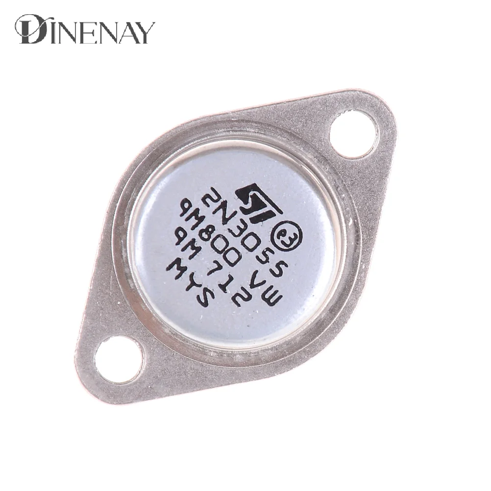 5 pcs 2N3055 NPN AF Amp Audio Power Transistor 15A 100V