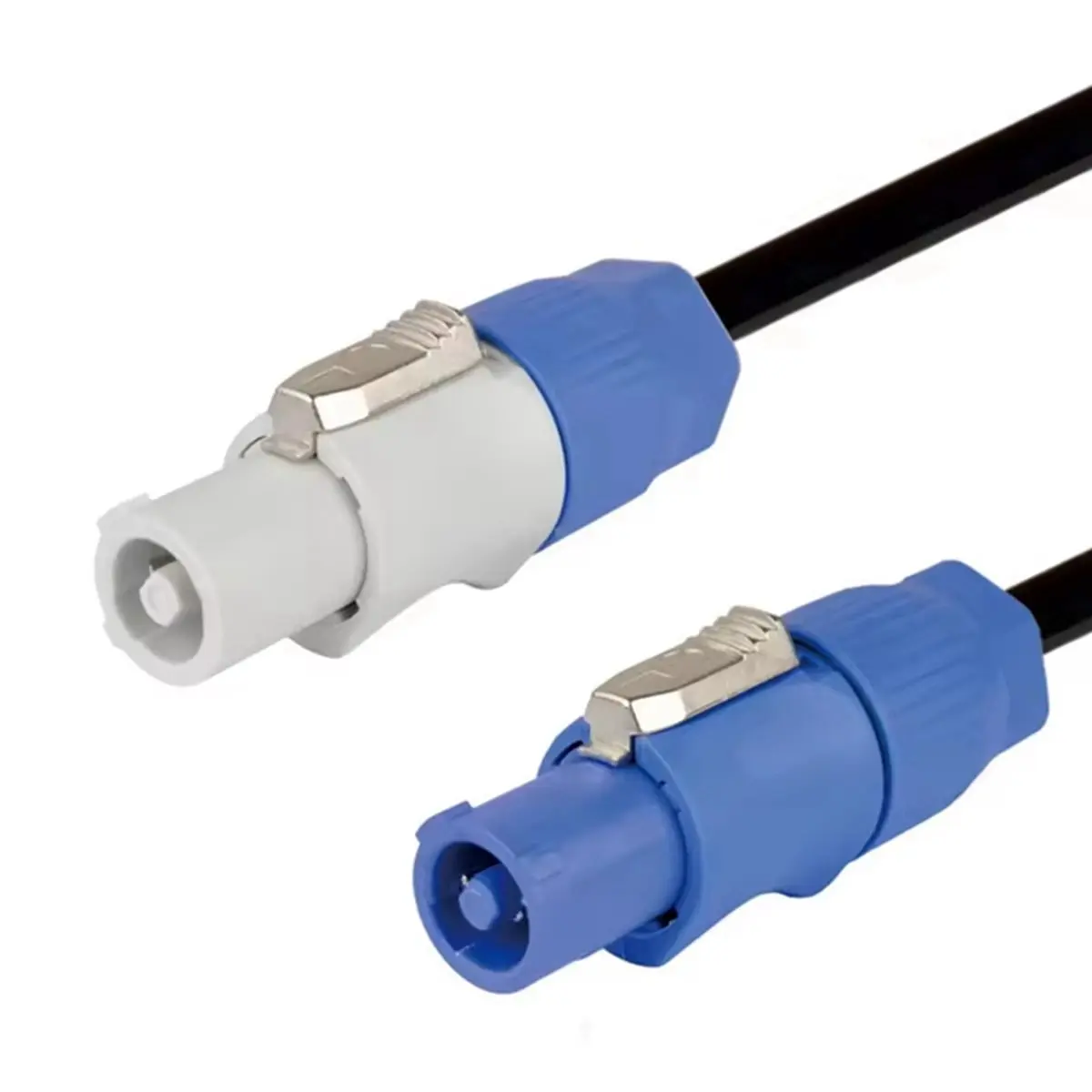 2X PowerCON 3x1.5mm² Single Phase Extension Cable 3 Core Power Connect Cable Stage Light LED Light Event Show, 1 Meter