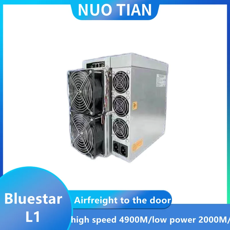 

Майнер DOGE LTC Miner ASCI Bluestar L1 б/у, высокая скорость 4900 м/с и низкая мощность 2000 м/с ± 5% 850 Вт, мощнее, чем Antminer L3 L3 + L5 l7 A6 A4