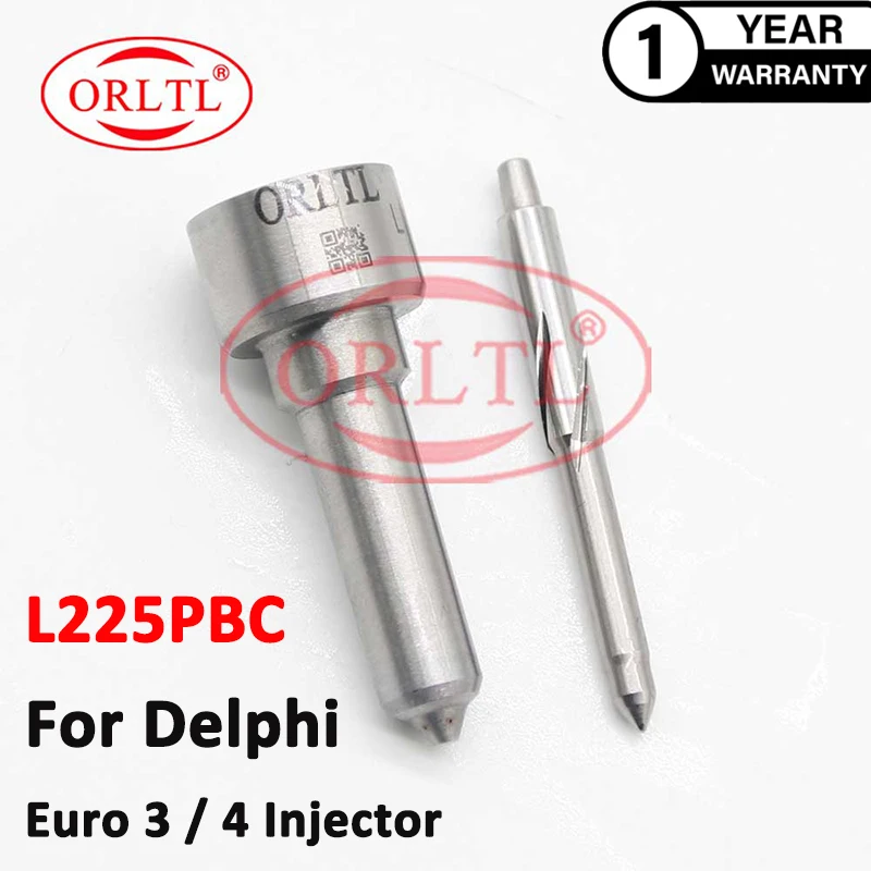 

Common Rail Injector Nozzle L225PBC Diesel Injection Sprayer L 225 PBD Auto Spare Parts L 225 PBC For Delphi Euro 3/4 Injector