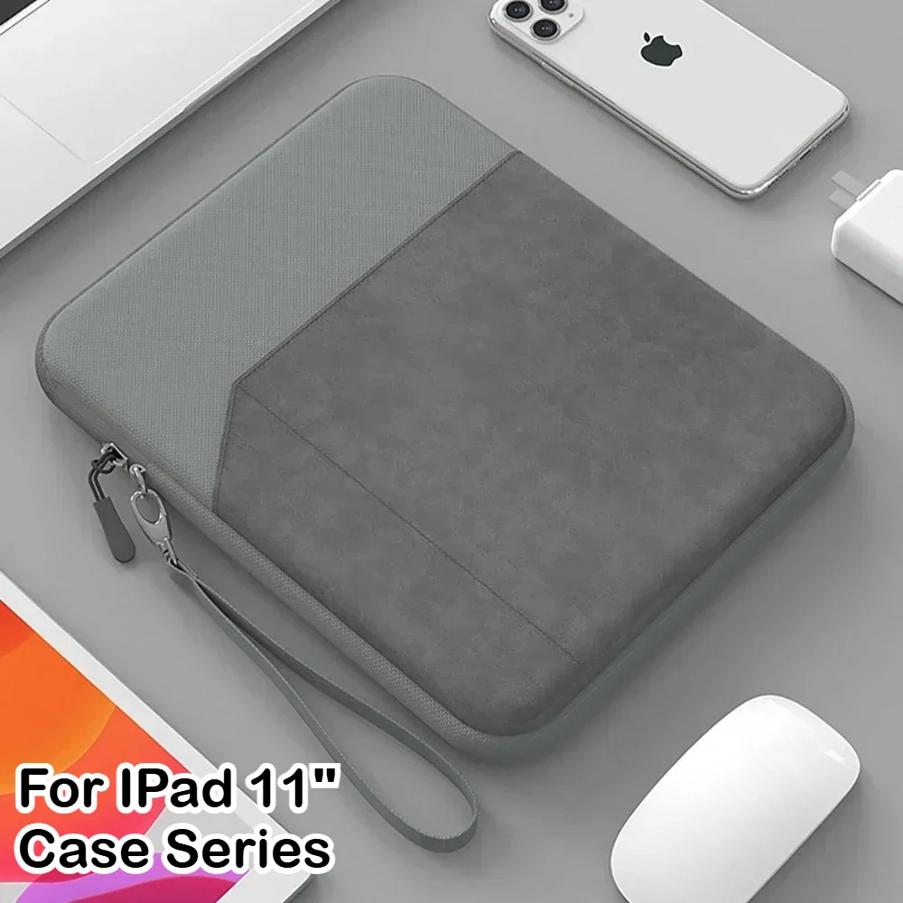 

Чехол-сумка для планшетов Apple iPad 11 дюймов серий Air 8-го, 7-го, 6-го поколений, M4, A19, 12-го поколения, A16, 11 дюймов, 2026 года, новая модель, чехол-футляр для хранения, сумка-портфель