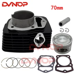 ZONGSHEN CBB250 WELS 70mm cylinder block piston ring pin gasket with balance shaft KAYO dirt pit bike atv accessories