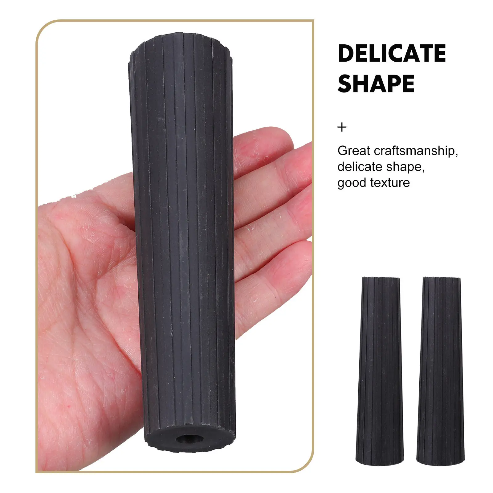 2Pcs Threaded Pole Adapter Telescoping Pole End Replacement Tip Efficient Mop Hardware Extension Attachments for Home Cleaning