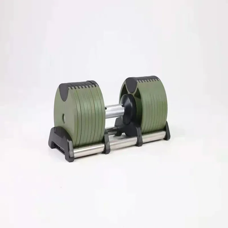 Fitness Dumbbells New Uniform 2kg Incremental Cast Iron Gym Colorful Paint 32kg Adjustable Dumbbell