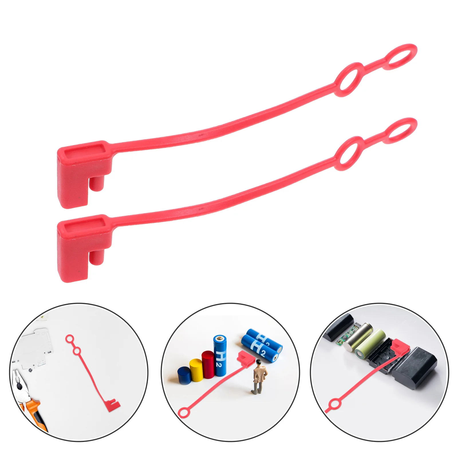 

10Pcs Cable Connector Cover Multifunctional Design Water Resistant for Outdoor and Indoor Use Cable Protector Outlet Cover