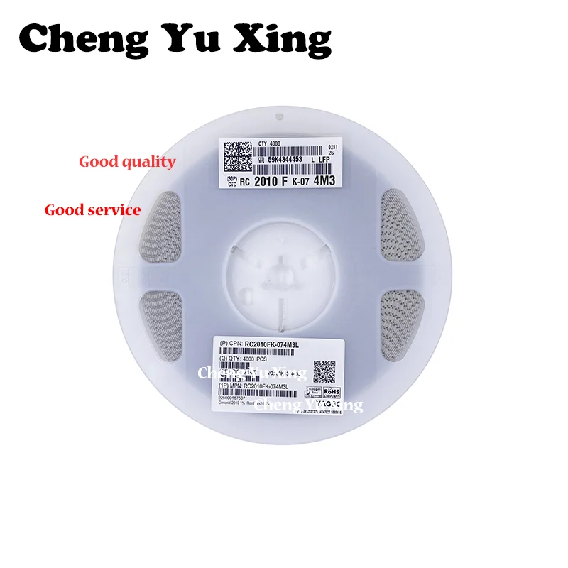 

2010 дюйма, 4 м3, 4,3 м, 1% Φ, 4000 шт., резистор SMD