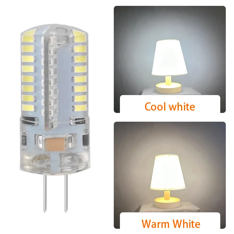 Ampoules LED G4 à Haute Luminosité pour la Décoration de la Maison, Projecteur Ac 85v-265v, 6w, pouvez-vous 6.35, Nouveau