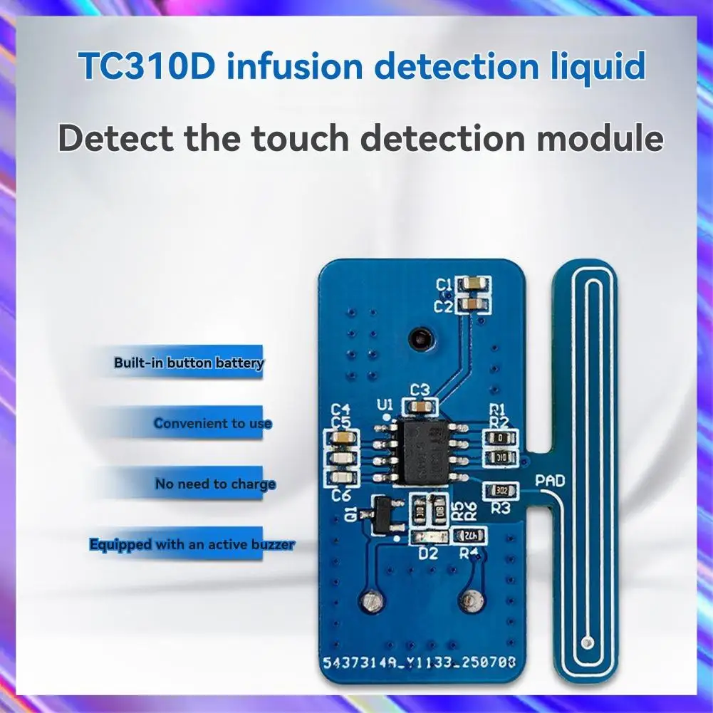 

Модуль обнаружения касания A24U TC310D Модуль обнаружения инфузии Технология реагирования на измерение жидкости Компактный дизайн