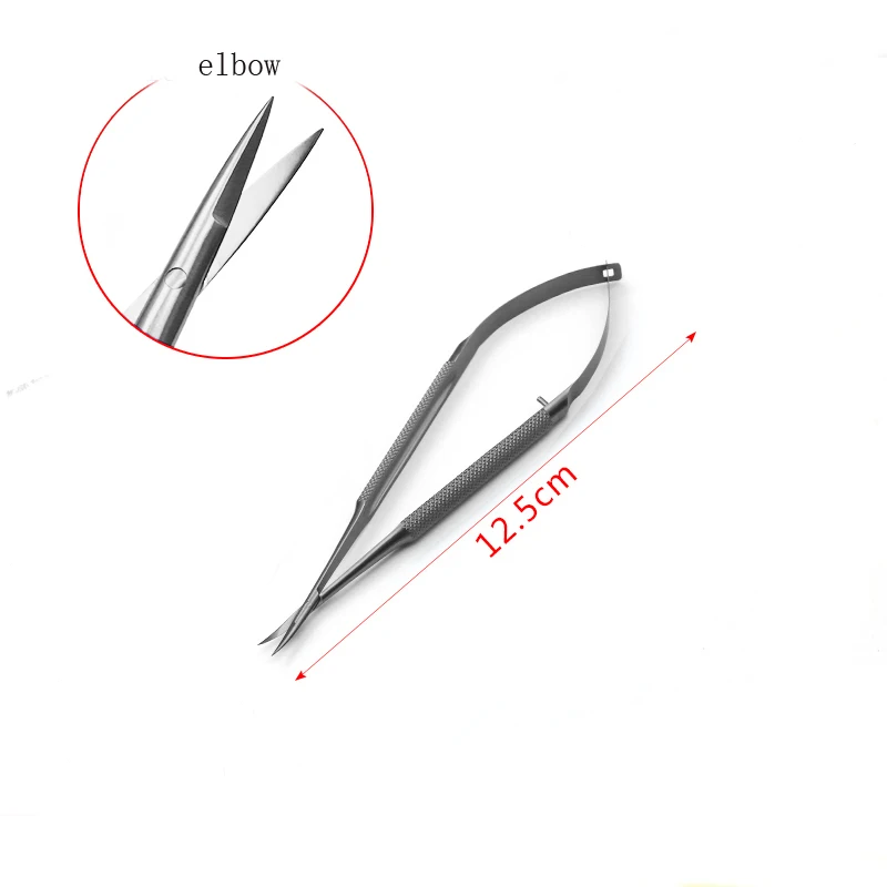 Medical ophthalmic scissors Stainless steel double eyelid tool small scissors surgical suture removal scissors