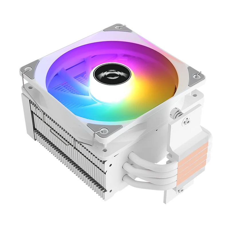 QiuzAim RGB 120-мм вентилятор, 4 тепловых трубки, кулер, процессор x79 x99 AM4 AM5, совместимый с LGA2066 2011 Intel115x 1200 1700 18xx i5 i7 i9