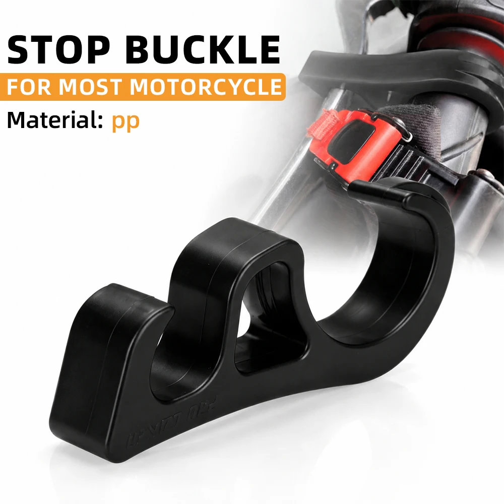Motorcycle Buckle Brake Hook Parking Safety Bicycle Ramp Parking Lock Universal For KTM Honda Yamaha Suzuki Dirt Bike Part Ebike
