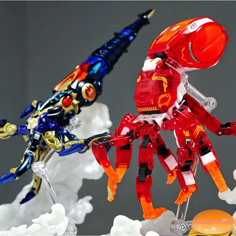 

In Stock 52TOYS BEASTBOX BB-44VA VANITAS Red Octopus Deformation Model Toys Cube Deformed Beast BEASTBOX SPECIAL