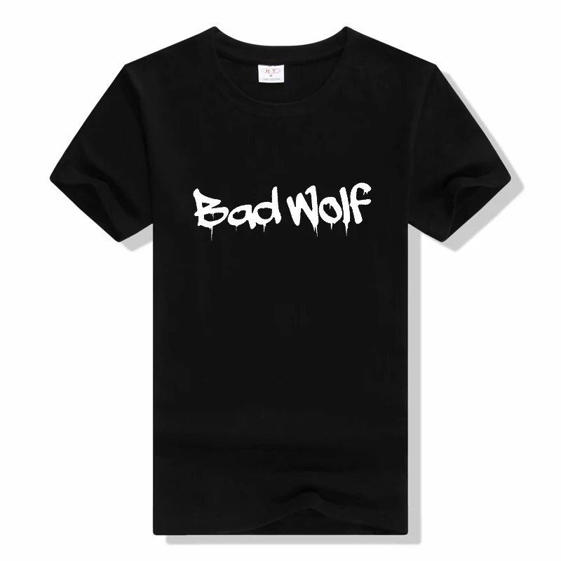 

Bad Wolf t-Shirt fashion Summer Wolf pattern Clothes Tee Funny Casual t-shirts Tops