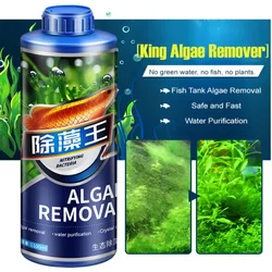 Fish Tank Algae Remover Moss Remover Moss Remover Bactericidal Removal of Green Water Brown Algae Green Algae Black Chaetops
