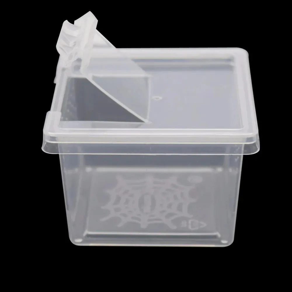 5 Pcs Insect Reptile Spider Hatching Container Frog Breeding Box Suitable For Scorpion Centipede Horned Frog Larvae Breeding Box