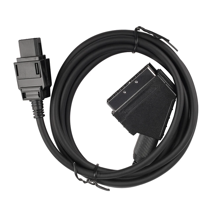 Соединительный Кабель Scart RGB AV для аудио-и видеокабелей, подходящий для игровой консоли NES Lead Peritel