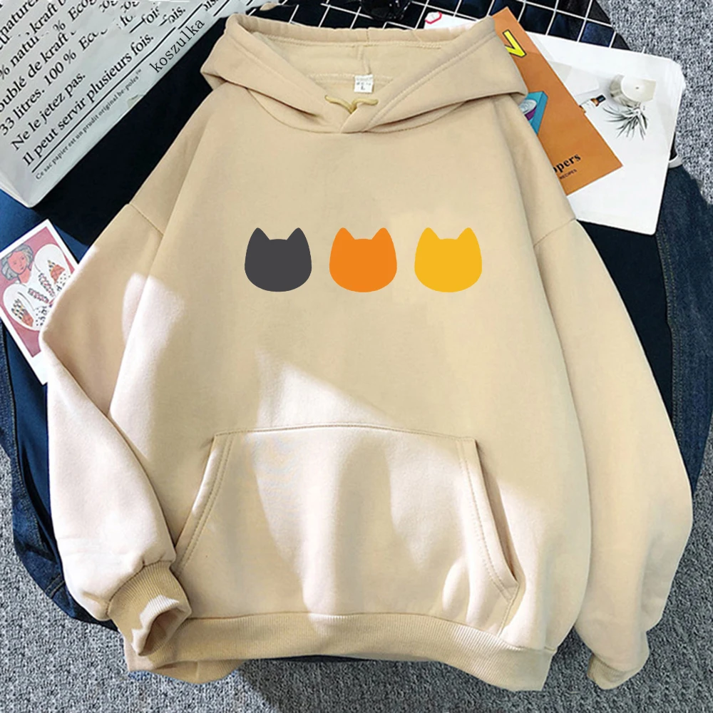 2023 Anime Romantic Killer Hoodies Anzu Hoshino Cat Winter Warm Women Hoodie Spring/Autumn Unisex Sweatshirt Vintage Kawaii Suda