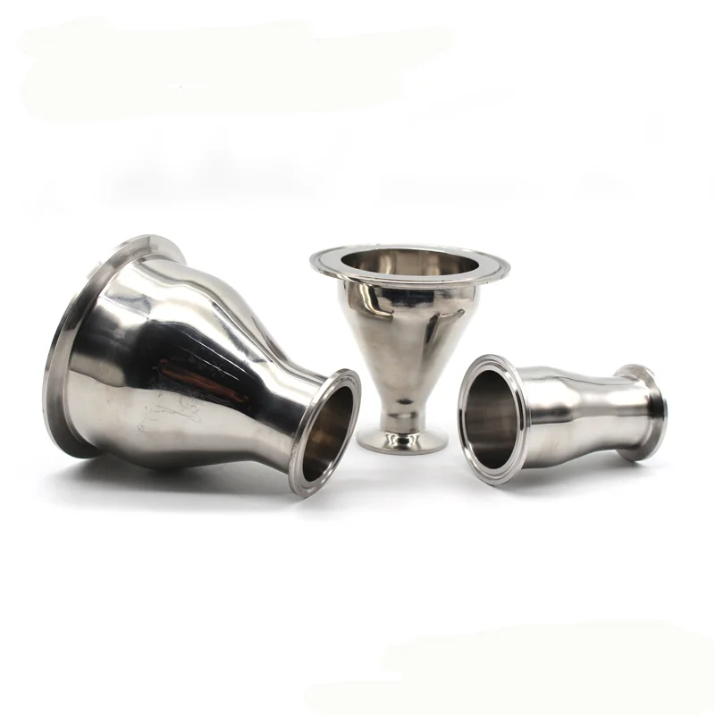 OD 19-38 SS304 Edelstahl Lebensmittelqualität Tri-Clamp Ferrule Reduzierstück Schweiß-Reduzierstück Rohrverbinder Rohrfitting Tri-Clamp – Detail 5