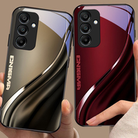 Gradient blending gray For Samsung A 20 30 A22 23 24 25 26 31 32 33 A34 35 42 50 51 52 53 54 55 56 A70 71 72 73 glass phone case