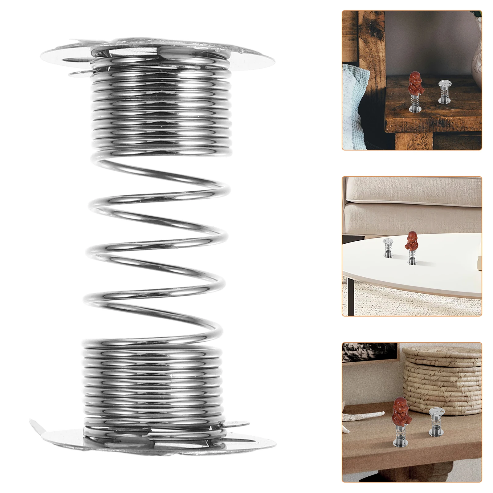 

10 шт., пружинная основа, украшение для автомобиля, украшение для приборной панели, голова встряхивания головы, металлический клей, украшения для приборной панели своими руками