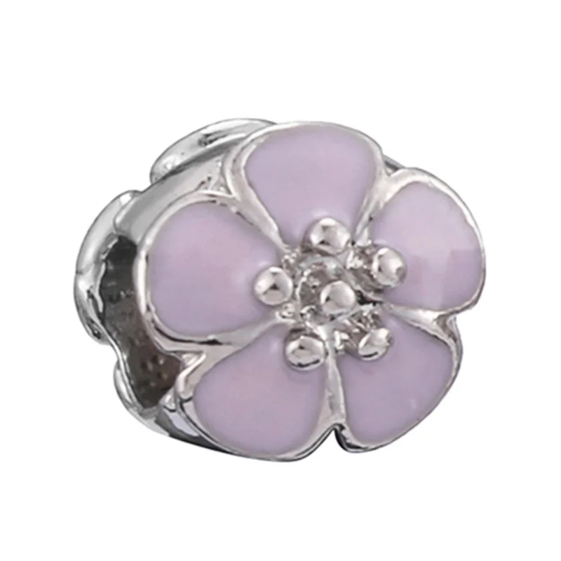 الكلاسيكية 5 قطعة/الوحدة أو 10 قطعة/الوحدة الأرجواني الماس سحر الخرز سوار قلادة للنساء DIY غرامة مجوهرات الإكسسوار دروبشيبينغ