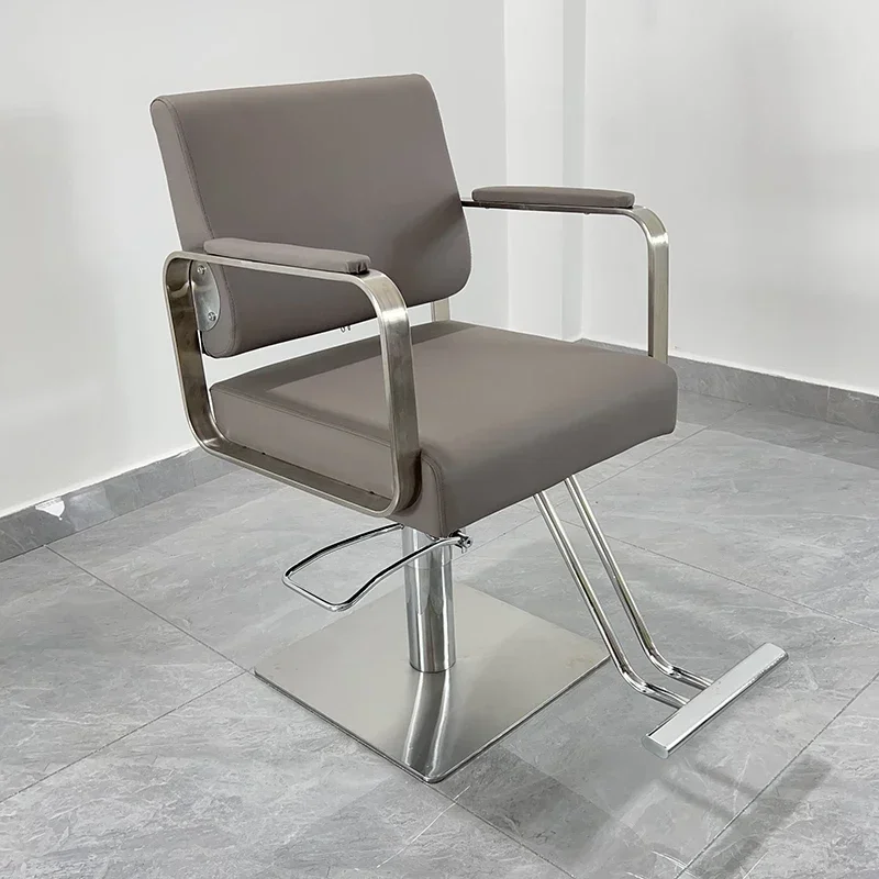Reclining Waiting Shop Barber Chairs Swivel Manicure Luxury Styling Modern Barber Chairs Sillas De Oficina Commercial Furniture