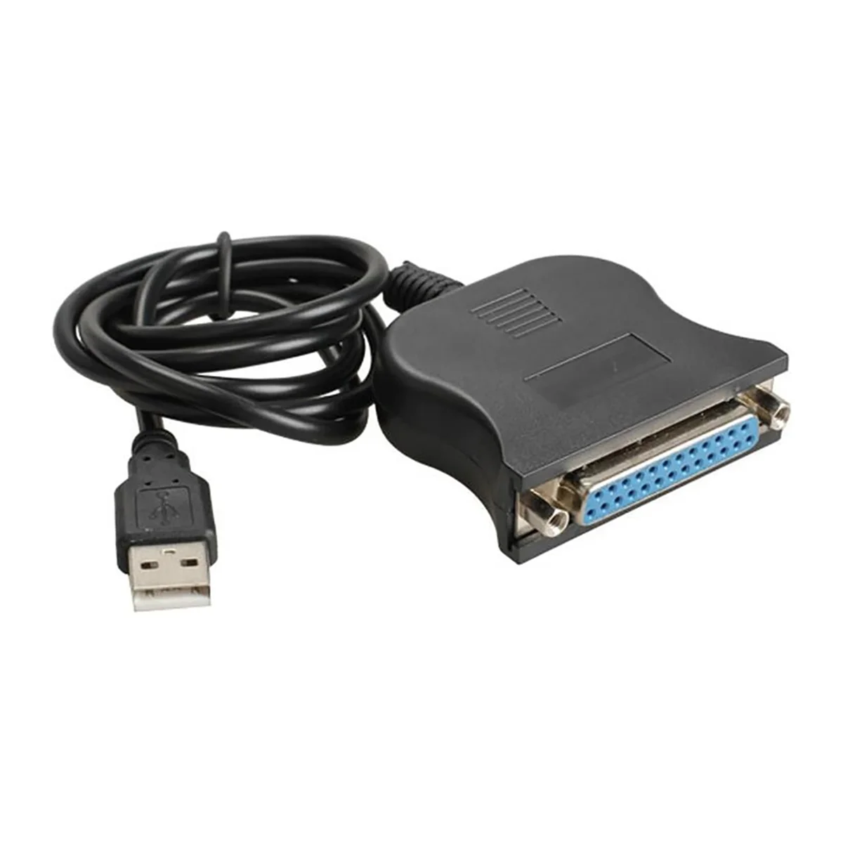 USB to 25 핀홀 병렬 케이블, DB25 인터페이스, IEEE 1284 프린터, USB2.0 케이블, 25 홀 어댑터 케이블