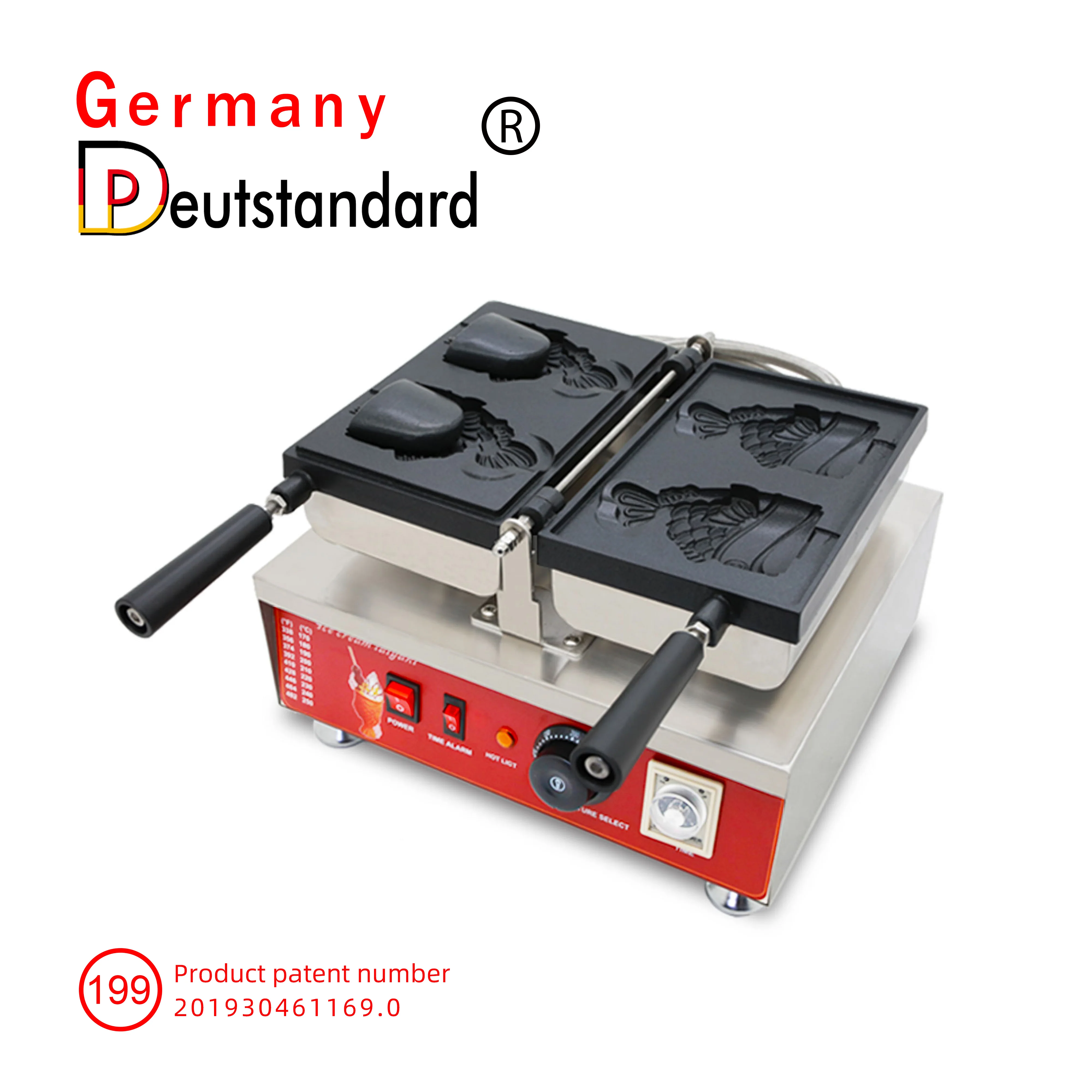 اليابانية افتتاح الفم الأسماك الآيس كريم Taiyaki آلة الأسماك الهراء آلة صنع الآيس كريم فرن كهربائي أجهزة المطبخ