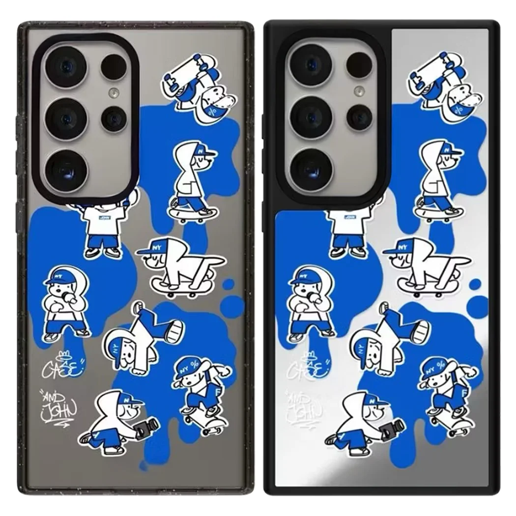 5031959 Mirror / Acrylic Magnetic Case: Compatible with Samsung Galaxy S23 U S24U S25 S26 Ultra S25+ S26 Plus Shell