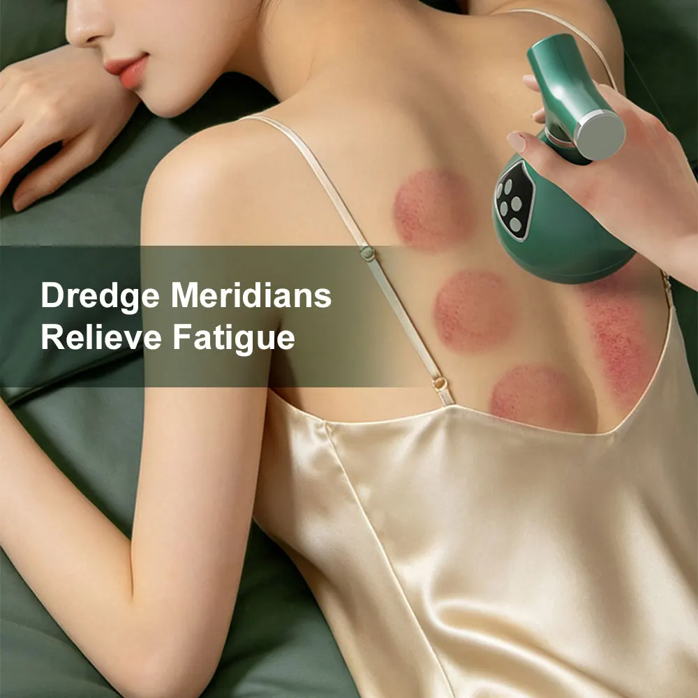 Cupping Massager & Gua Sha, Anti Cellulite Massager & Body Sculpting Machine, Lymphatic Drainage Massager for Back, Waist, Belly