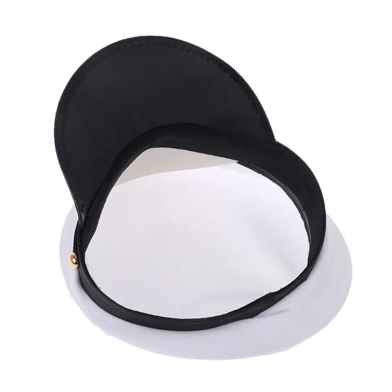 Cappello da marinaio del vestito Cosplay del partito del Costume del berretto della marina del capitano della barca dell'yacht adulto bianco