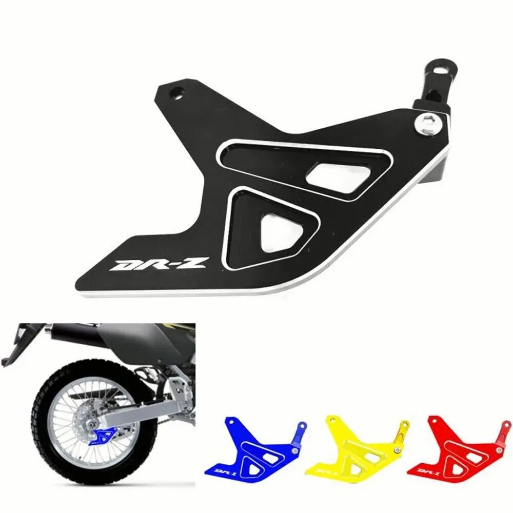 DRZ LOGO Rear Brake Disc Guard Cover For Suzuki DR-Z 400 DRZ400S DRZ400E