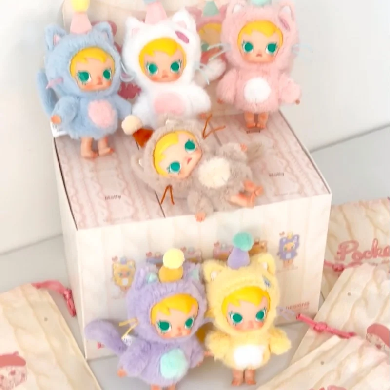 حقيقية Popmart الطفل مولي جيب الأصدقاء سلسلة الفينيل أفخم صندوق أعمى لطيف دمية العصرية لعبة سطح المكتب زخرفة نموذج المرآب عدة #6