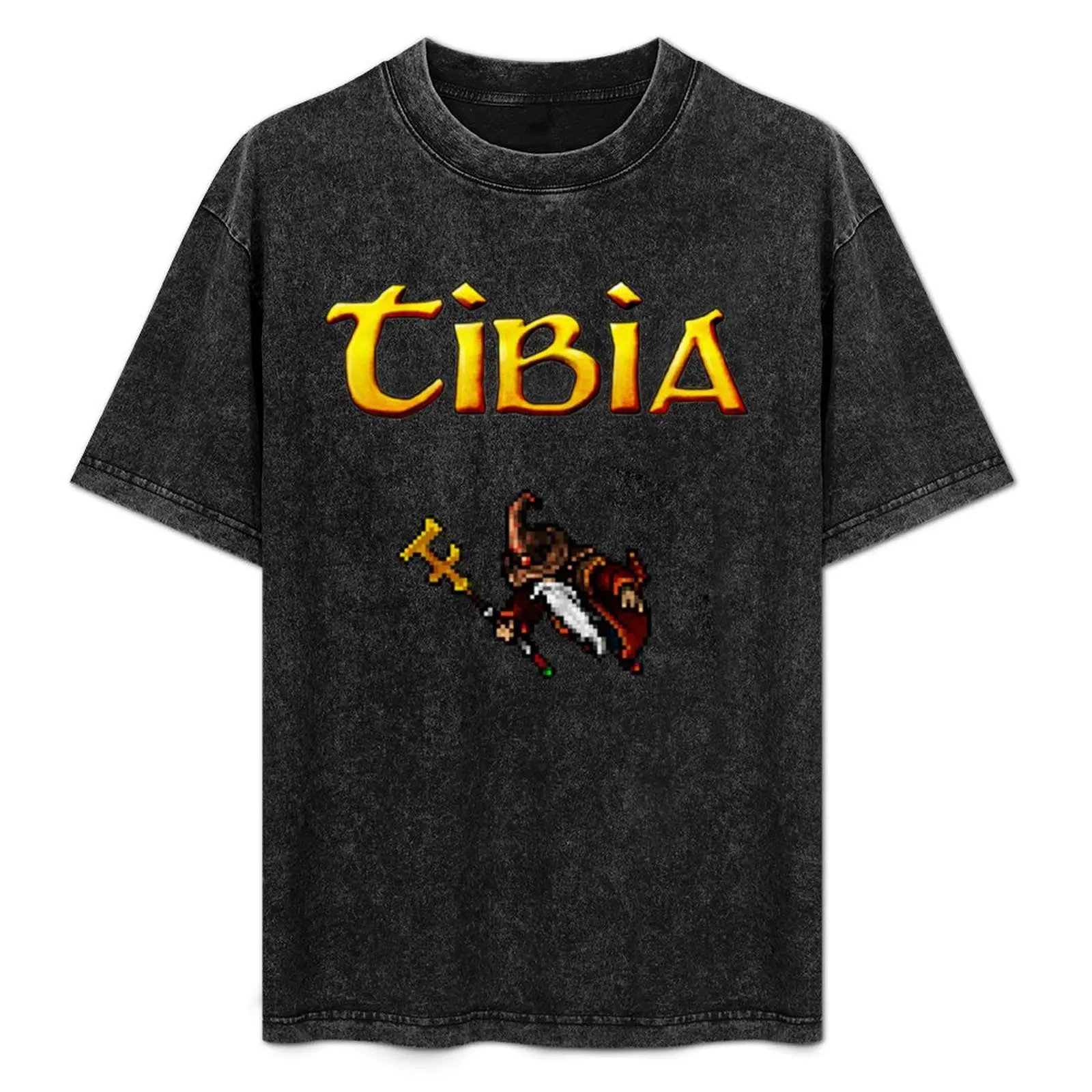 

Футболка Tibia MMORPG Ferumbras, быстросохнущая тренировочная футболка с короткими рукавами
