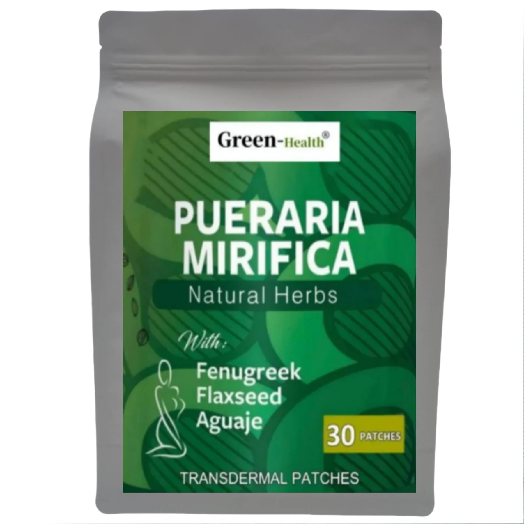 Parches transdermicos A5YE Pueraria Mirifica, 30 unidades, soporte de bienestar natural para mujeres, aumenta el sistema inmunológico y los niveles de energía