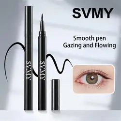 1 Pcs Eyeliner Liquid Pen Waterproof Long Lasting Quick Drying Smooth Makeup Beauty Matte Eyeliner Stamp Eye Pencil