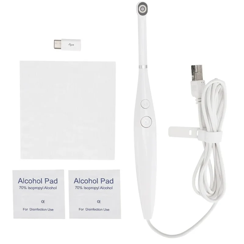 USB 1080P Dental Camera Intraoral Light 6 LED Oral Care Endoscopy Tooth Inspection Dentist Device WiFi For iPhone iPad Android