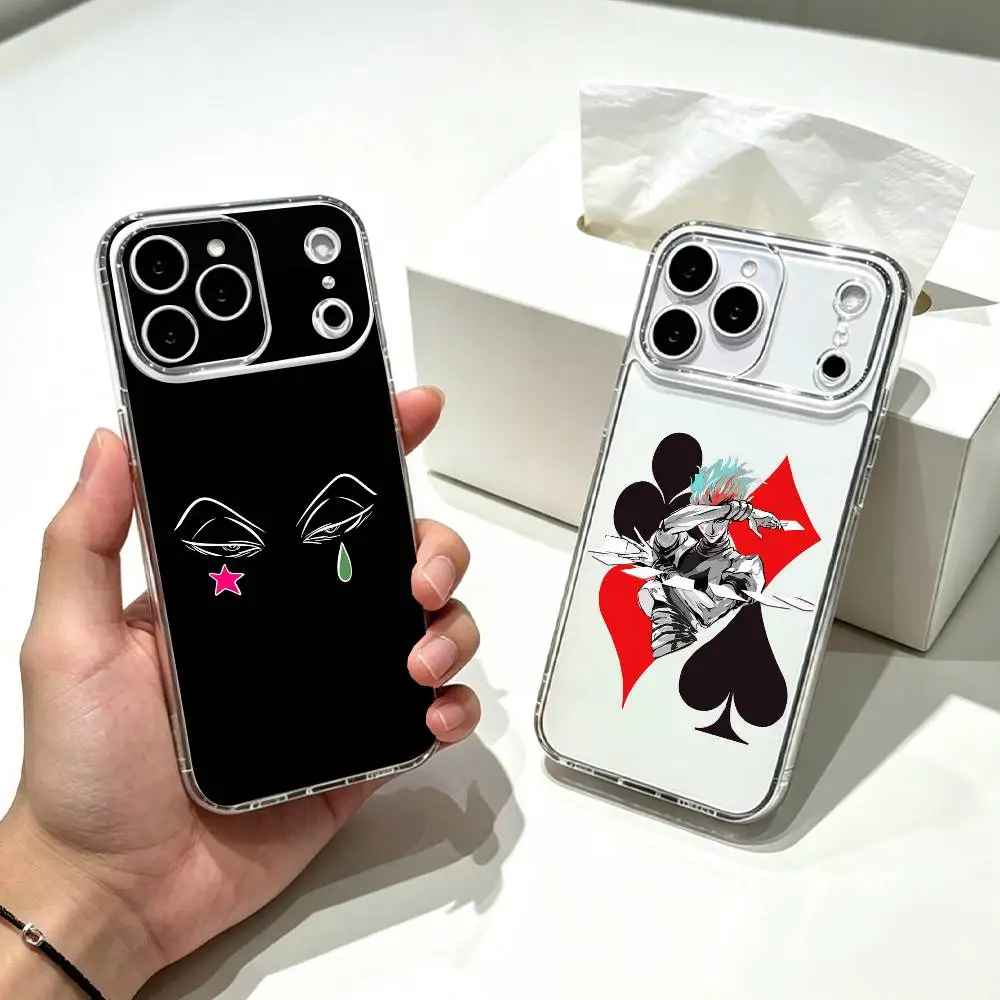 Hunter  Hunter Hisoka  Phone Case For iPhone 17 16 15 14 13 12 11 Mini Pro Max Plus Transparent Cover Gift