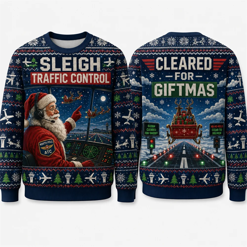 เสื้อสเวตเตอร์คริสต์มาสลายกราฟ - 3D Printing Xmas บทวิจารณ์และราคา